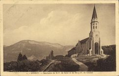 CPA Annecy Sanctuaire De St De Sales Et De Ste JF de Chantal