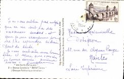 CPM En Pays Catalan Danse Catalane Ballet Cerda Groupe folklorique Amelien Folklore