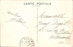 CPA En Auvergne Dans Le Chemin Creux L'attente Folklore