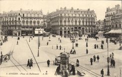 CPA Angers Place Du Ralliement