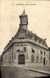 CPA Alencon Hotel des Postes Cachet Chenu Sarthe