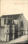 CPA Angers Le Petit Chateau Des Ducs d'Anjou et la chapelle