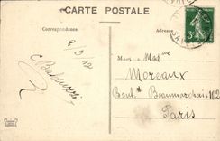 VINTAGE POSTCARD Aix Les Bains Abbey D' Hautecombe