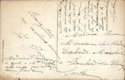 VINTAGE POSTCARD Fantasy And Now Quils Come Alsace Soldat Militaria