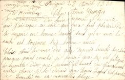 VINTAGE POSTCARD Fantasy Fresnais Flowers