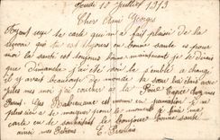 CPA Fantaisie Fleurs