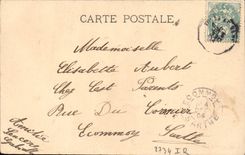 VINTAGE POSTCARD Fantasy Woman the whiplash injury