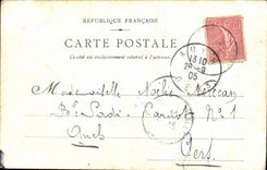 VINTAGE POSTCARD Paris Museum of Luxembourg Nevers-native Tilling Rosa Happiness Cows