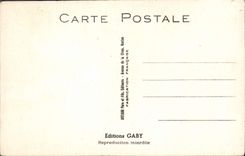 CPA Fantaisie Le couvreur facetieux