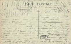 VINTAGE POSTCARD Louvemont the Church