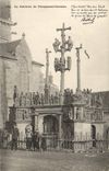 CPA Le Calvaire De Plougastel Daoulas Enfants Botrel