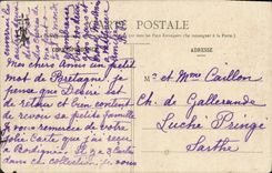 CPA Les Chansons De Botrel Dors Mon P'tit Gas Folklore 