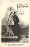 CPA Bretagne Femme De Marin Du Pays Goello Folklore Botrel