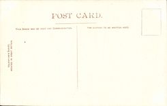 Abadía del oeste Londres de Wesminster de las torres de la POSTAL de la VENDIMIA