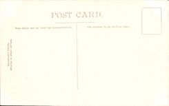 Cubo de la POSTAL de la VENDIMIA que mira la abadía de Westminster Londres