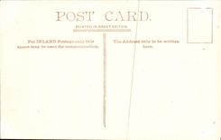 Albahaca Londres de la abadía de Westminster de la POSTAL de la VENDIMIA S