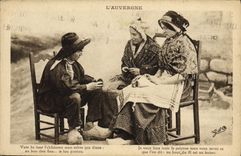 CPA L'Auvergne Folklore