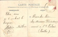 VINTAGE POSTCARD the Beauty spot Woman