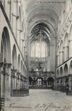 VINTAGE POSTCARD Tournal the Principal Nave of the Cathedral