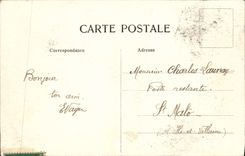 POSTAL Amberes de la VENDIMIA que la grande coloca