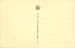 VINTAGE POSTCARD Ghent Castle of the Counts de Flandre Village hall of the 1st stage of the keep