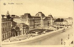 CPA Bruxelles Palais du Roi