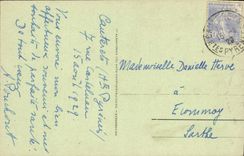 VINTAGE POSTCARD Cauterets Caseade of Cerizet