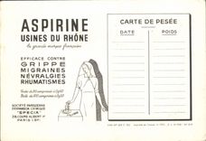 CPA Les Corporations d'Apres les Vitraux de la Cathedrale de Chartres Les macons et les tailleurs de pierre Aspirine