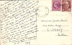 CPA Chamonix Mont Blanc Vue Sur le Mont Blanc