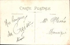 VINTAGE POSTCARD Croisic the Wood of the Mount Spirit