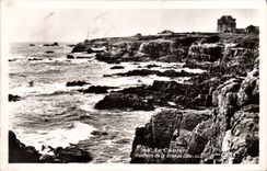 CPA Le Croisic Rochers de la grande cote