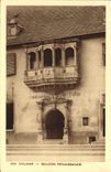 CPA Colmar Balcon Renaissance Commissariat de Police 