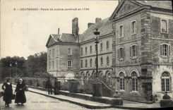 CPA Coutances Palais de Justice 