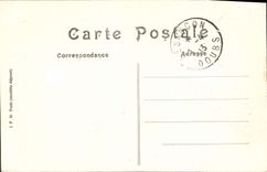 VINTAGE POSTCARD Historical Besancon View of the citadel