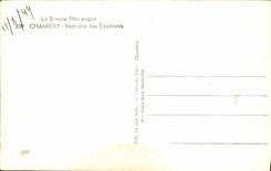 MODERN CARD Chambéry Fountain of Etephants