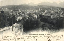 VINTAGE POSTCARD Chambéry Seen of the Rise of the Recluse