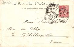 VINTAGE POSTCARD Chambéry Seen of the Rise of the Recluse
