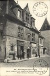 VINTAGE POSTCARD Besancon House Street Rivotte