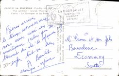 POSTAL MODERNA casino termal grande de los baños de la opinión grande de Bourboule Puy el Dordogne y los puentes