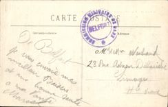 VINTAGE POSTCARD Belfort Places of Weapons with Nevertheless and the Kiosk