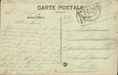 VINTAGE POSTCARD Belley Rules of Lamartine