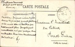 VINTAGE POSTCARD Besancon the Rivotle Gate