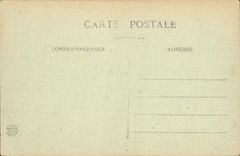 POSTAL Brión de la VENDIMIA las ruinas del castillo viejo o de Charles muerto la persona calva