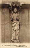 VINTAGE POSTCARD Cathedral Of Amiens Christ Blessing known as the Beautiful God