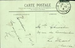 VINTAGE POSTCARD Hendaye On Bidassoa the Island of Pheasants or the Conference