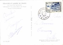 MODERN CARD Honfleur Basin of the West and quay Sainte Catherine