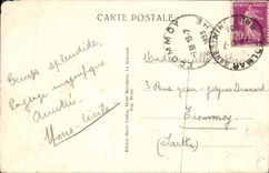 VINTAGE POSTCARD Hohneck Seen on the valley of the Lakes Retournemer and Longemer