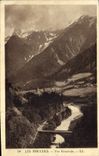 VINTAGE POSTCARD Houches View
