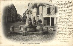 CPA Bauge Fontaine du Roi Rene
