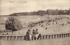 CPA Biarritz La Grande Plage